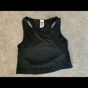 Black Gymshark Cropped Tank